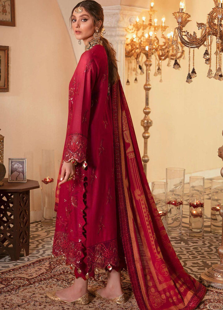 Gul Bahar By Afrozeh Embroidered Lawn Suits Unstitched 3 Piece AF21GB 10 Dil Saaz - Festive Collection