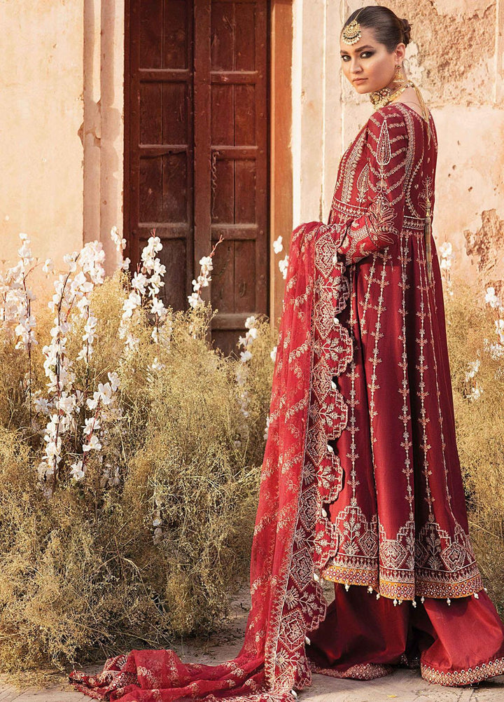 Afrozeh Embroidered Lawn Suits Unstitched 3 Piece AF21L 03 Floraison - Luxury Collection