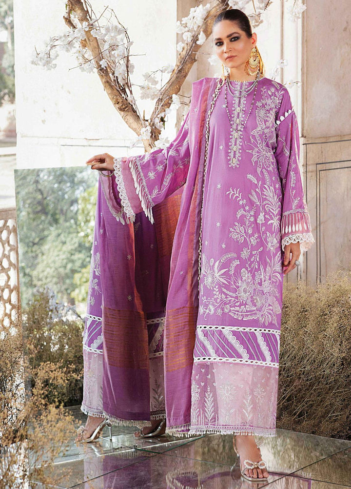 Afrozeh Embroidered Lawn Suits Unstitched 3 Piece AF21L 09 Savante - Luxury Collection