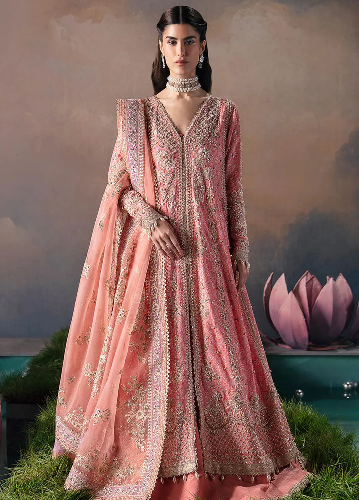 Afrozeh Pret Embroidered 4 Piece Suit Alana