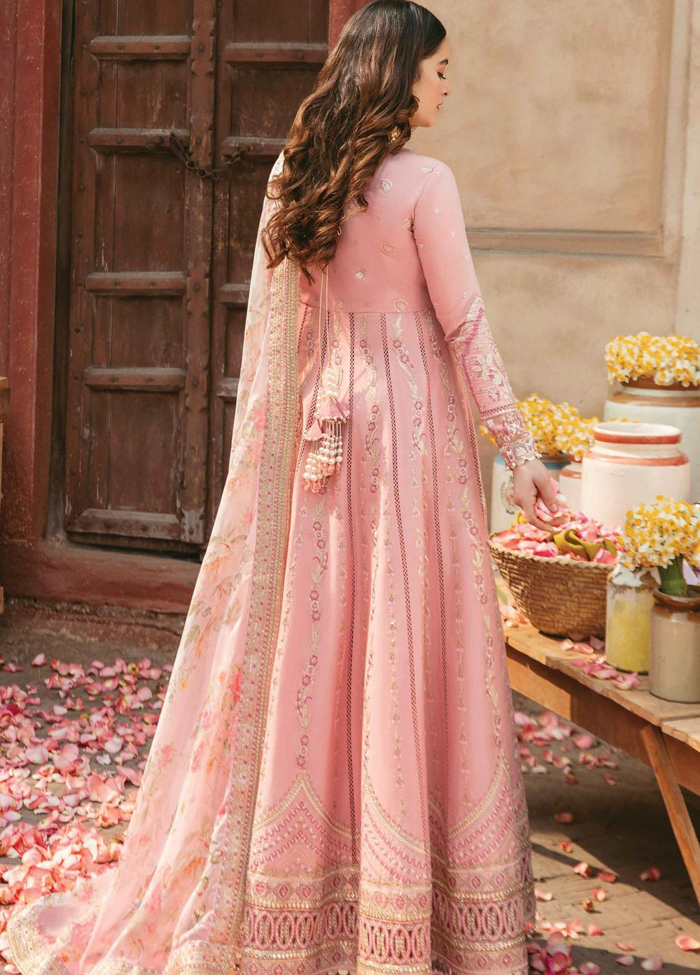 Shabnami By Afrozeh Embroidered Lawn Suits Unstitched 3 Piece AF22S 01 Pareesa - Festive Collection
