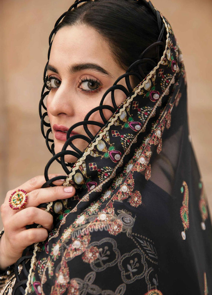 Shabnami By Afrozeh Embroidered Lawn Suits Unstitched 3 Piece AF22S 06 Noori - Festive Collection