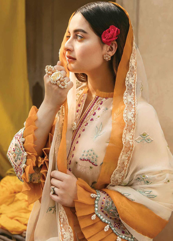 Shabnami By Afrozeh Embroidered Lawn Suits Unstitched 3 Piece AF22S 07 Sheharezaad - Festive Collection