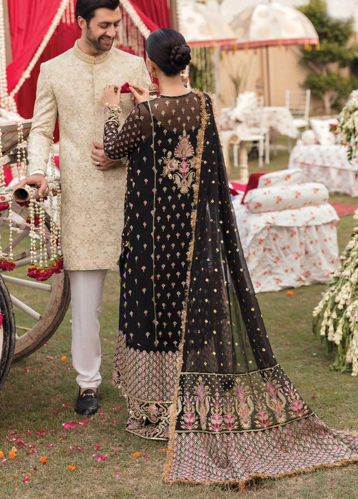 Shehnai By Afrozeh Embroidered Chiffon Suits Unstitched 3 Piece AF22WF AS-22-08 MEHRZAD - Wedding Formals Collection