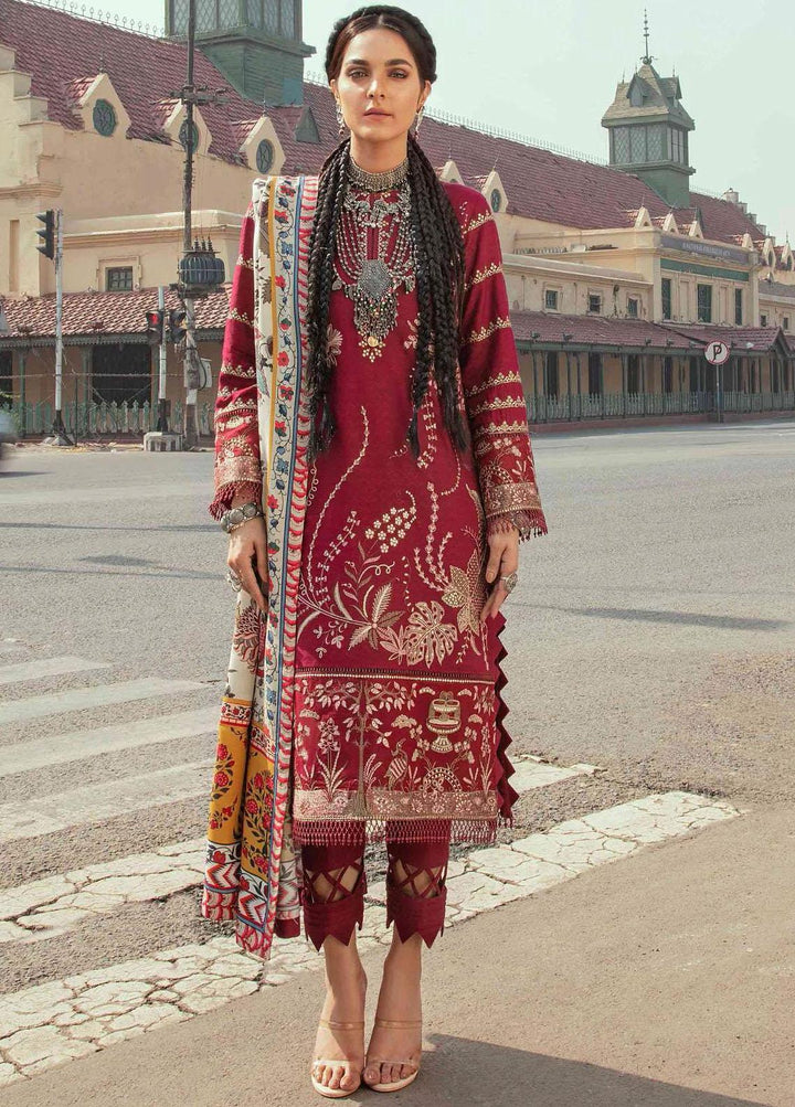 Sardiyoon Ki Kahani By Afrozeh Embroidered  Suits Unstitched 3 Piece AF21SK 02 Benefsha - Winter Collection