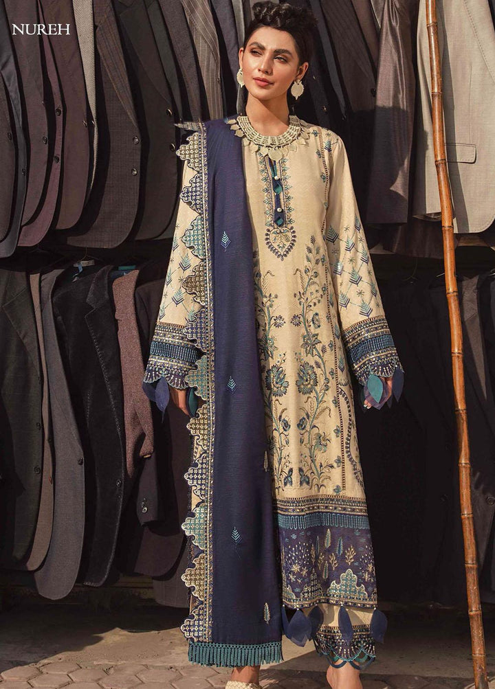 Sardiyoon Ki Kahani By Afrozeh Embroidered  Suits Unstitched 3 Piece AF21SK 03 Nureh - Winter Collection