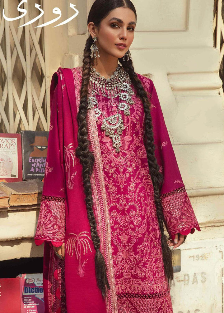 Sardiyoon Ki Kahani By Afrozeh Embroidered  Suits Unstitched 3 Piece AF21SK 05 Zuri - Winter Collection