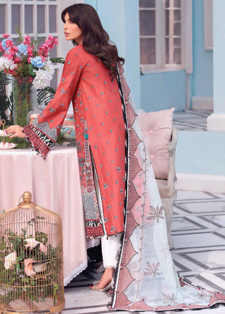 Afsana By Anaya Embroidered Lawn Suits Unstitched 3 Piece AKC22A AL22-08 Gulnaz - Luxury Collection
