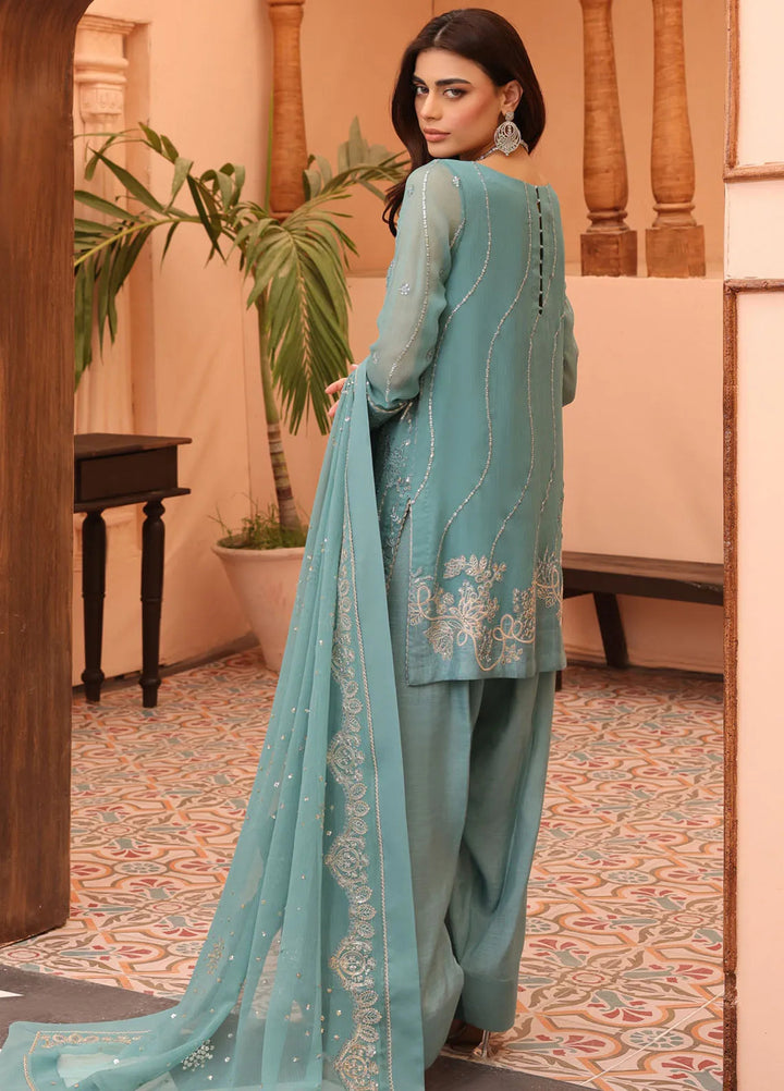 Afsana By Sheen Embroidered Chiffon Suit Unstitched 4 Piece SSL24A SLUA04 Anmol - Formal Collection