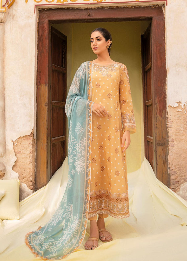 Afsanah by Iznik Embroidered Lawn Suits Unstitched 3 Piece IZ22A IAC-01 Basirah - Summer Collection