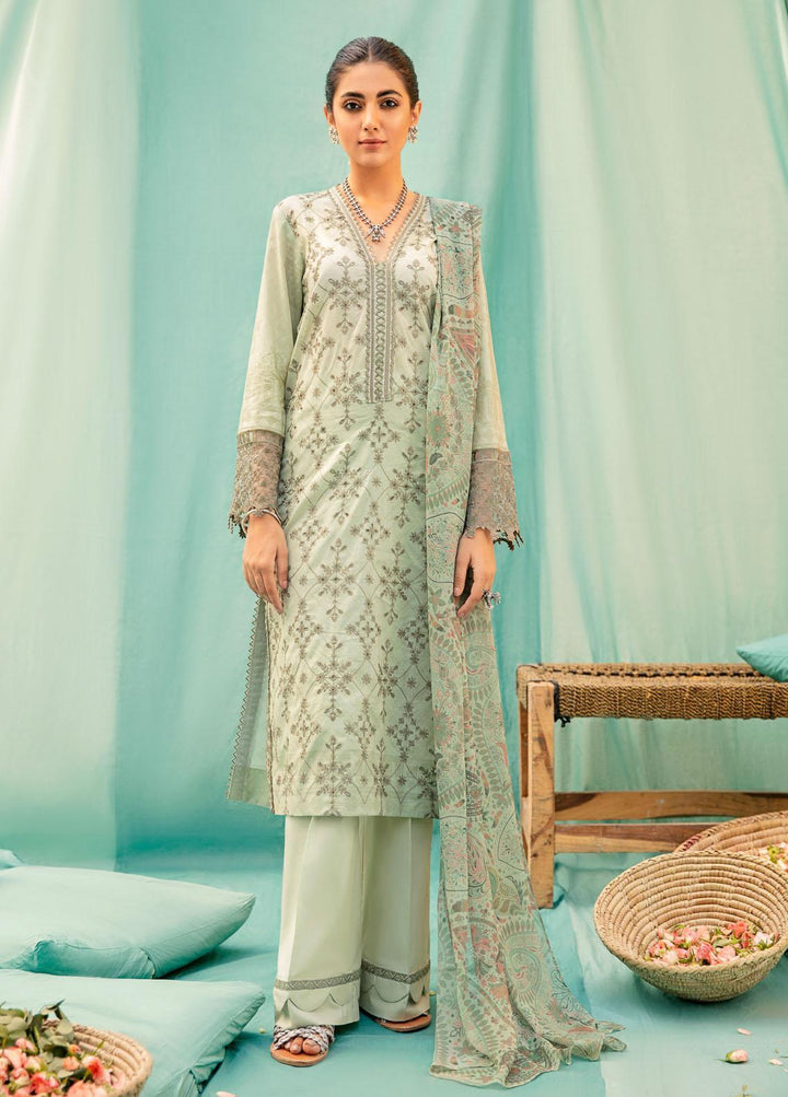 Afsanah by Iznik Embroidered Lawn Suits Unstitched 3 Piece IZ22A IAC-02 Maham - Summer Collection