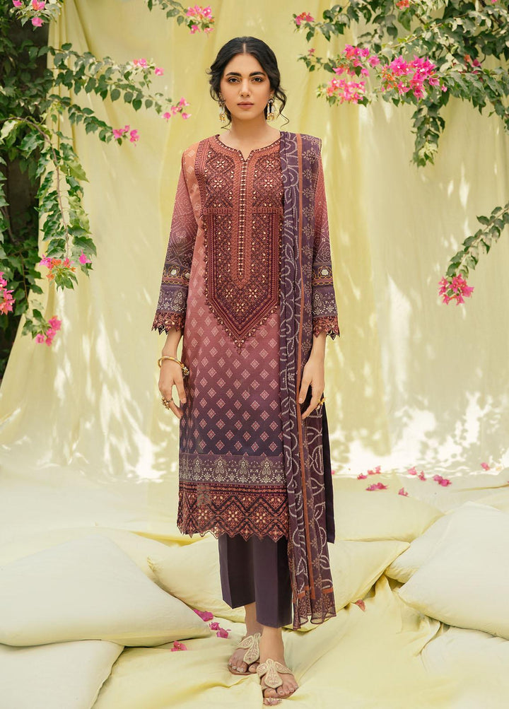 Afsanah by Iznik Embroidered Lawn Suits Unstitched 3 Piece IZ22A IAC-04 Gulmor - Summer Collection