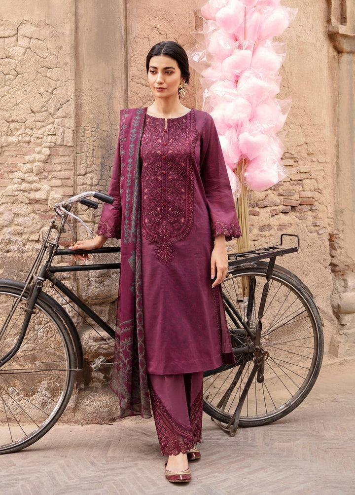 Afsanah by Iznik Embroidered Lawn Suits Unstitched 3 Piece IZ22A IAC-06 Liba - Summer Collection