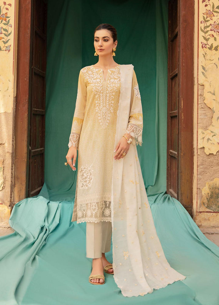 Afsanah by Iznik Embroidered Lawn Suits Unstitched 3 Piece IZ22A IAC-08 Jahanara - Summer Collection