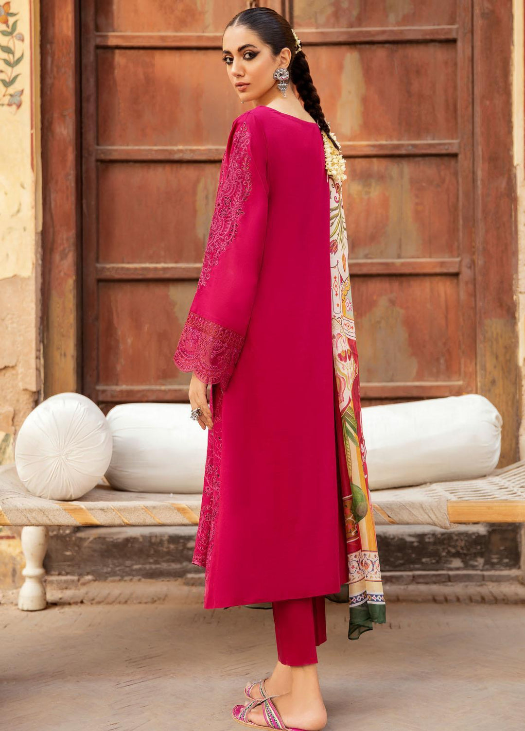 Afsanah by Iznik Embroidered Lawn Suits Unstitched 3 Piece IZ22A IAC-09 Ghazal - Summer Collection