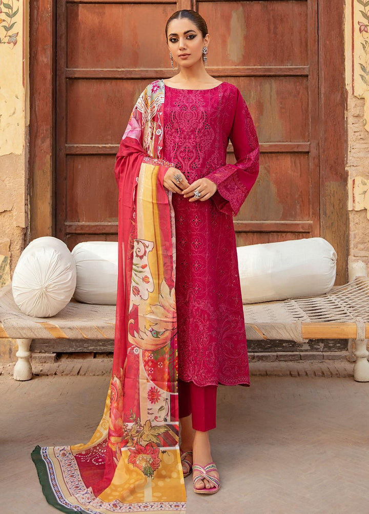 Afsanah by Iznik Embroidered Lawn Suits Unstitched 3 Piece IZ22A IAC-09 Ghazal - Summer Collection