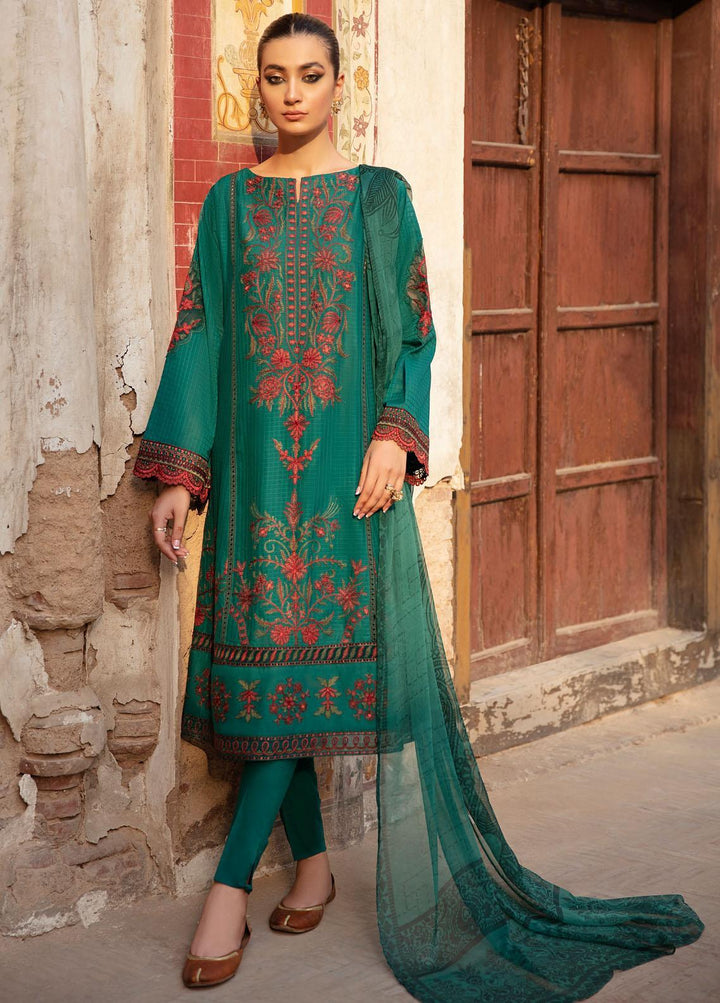 Afsanah by Iznik Embroidered Lawn Suits Unstitched 3 Piece IZ22A IAC-12 Soha - Summer Collection
