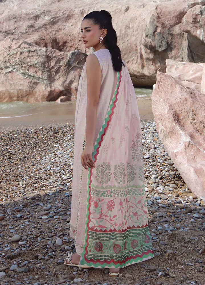 Afsanah by Seran Embroidered Lawn Suit Unstitched 3 Piece SRN25AL D-07 Insa - Summer Collection