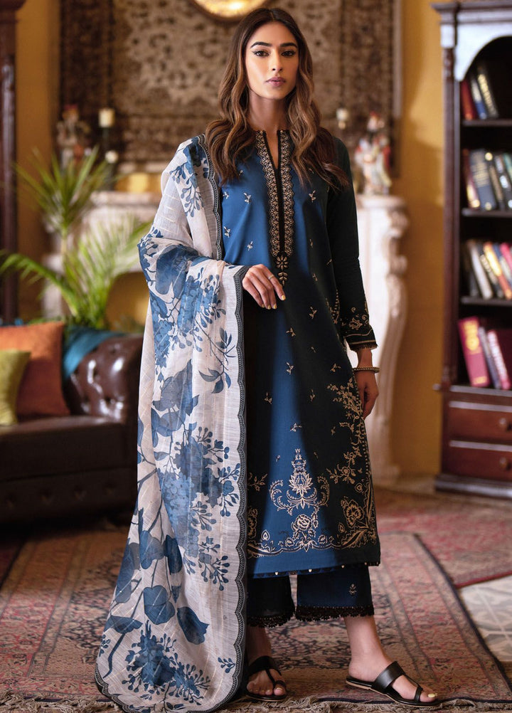 Afsanah by Seran Embroidered Lawn Suits Unstitched 3 Piece SRN24AF D-05 Tara - Spring Summer Collection