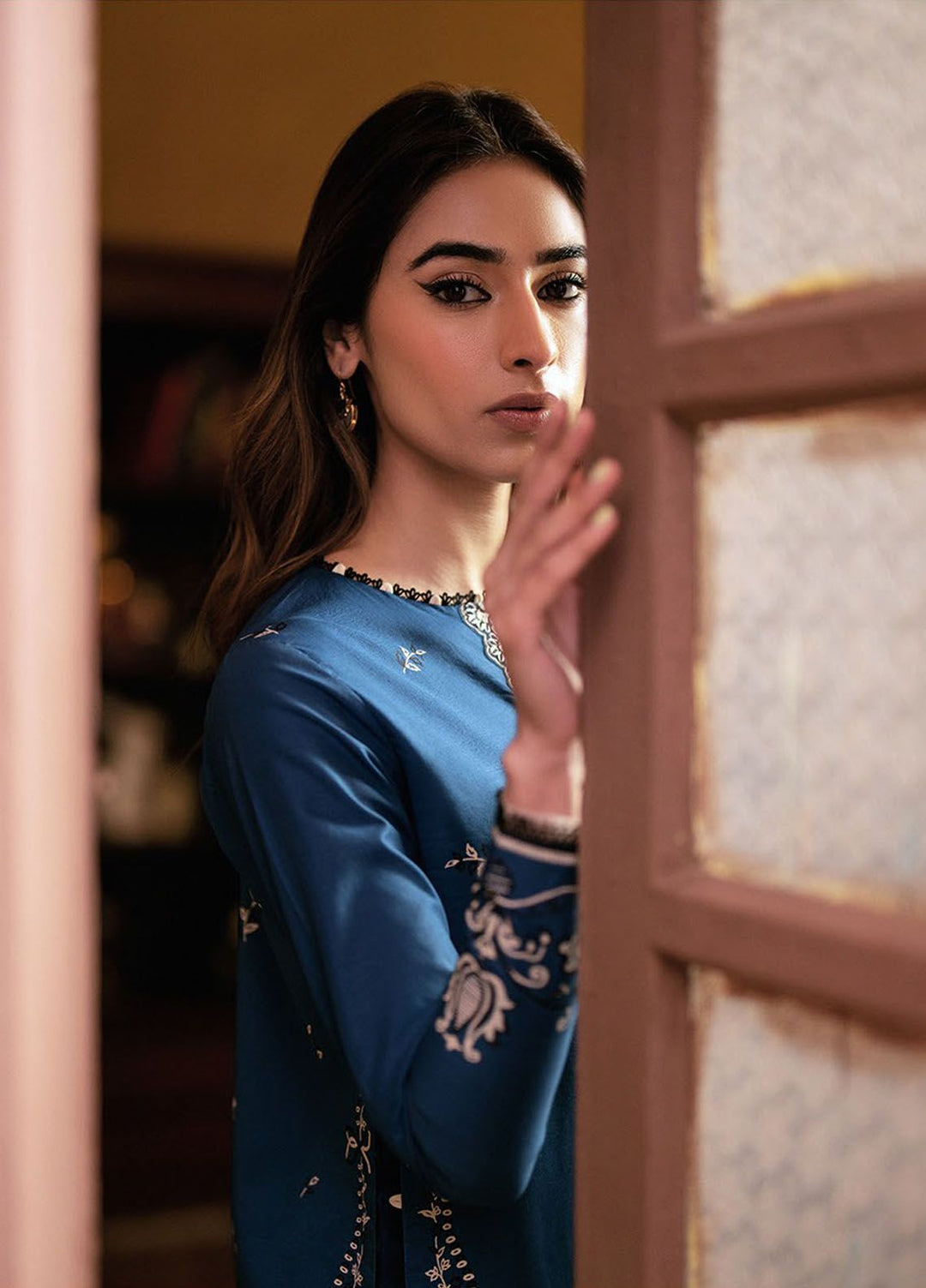 Afsanah by Seran Embroidered Lawn Suits Unstitched 3 Piece SRN24AF D-05 Tara - Spring Summer Collection