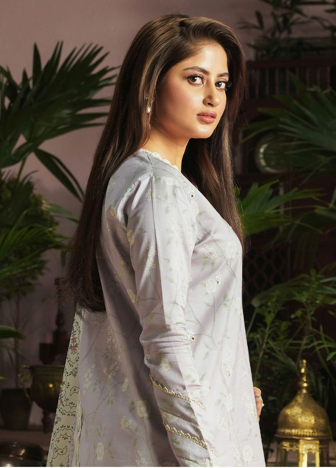 Afsanah by Seran Embroidered Lawn Suits Unstitched 3 Piece SRN24AF D-07 Mishal - Spring Summer Collection