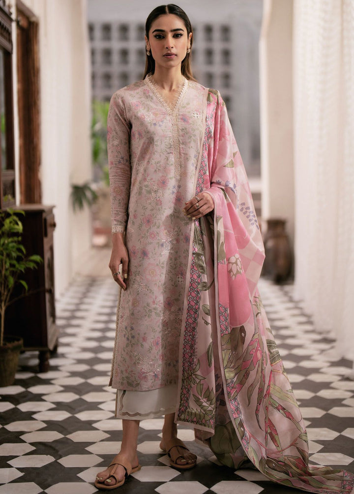 Afsanah by Seran Embroidered Lawn Suits Unstitched 3 Piece SRN24AF D-08 Zohreh - Spring Summer Collection
