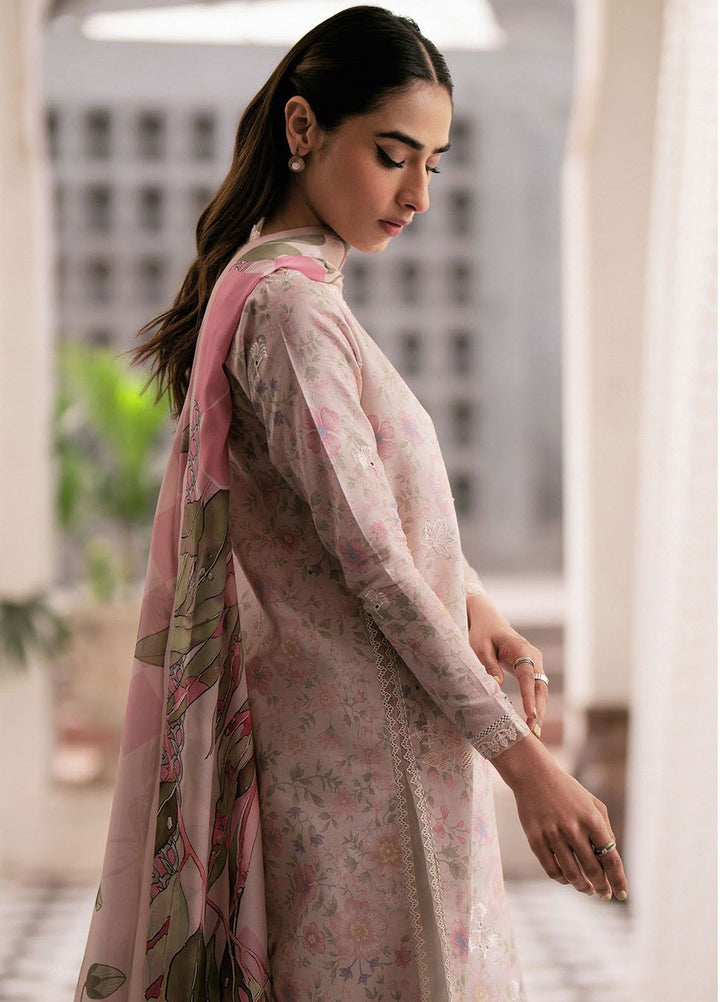 Afsanah by Seran Embroidered Lawn Suits Unstitched 3 Piece SRN24AF D-08 Zohreh - Spring Summer Collection