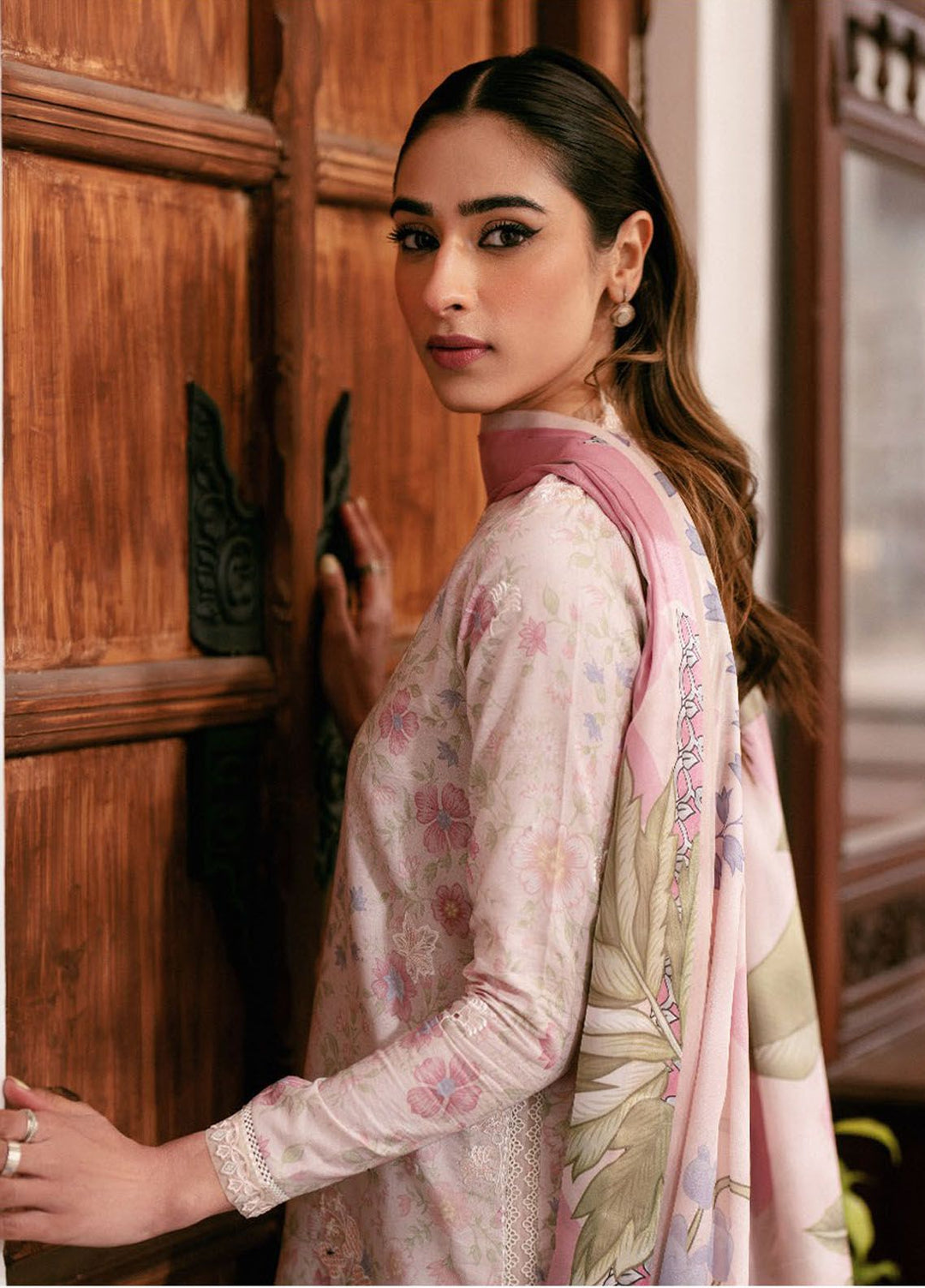 Afsanah by Seran Embroidered Lawn Suits Unstitched 3 Piece SRN24AF D-08 Zohreh - Spring Summer Collection