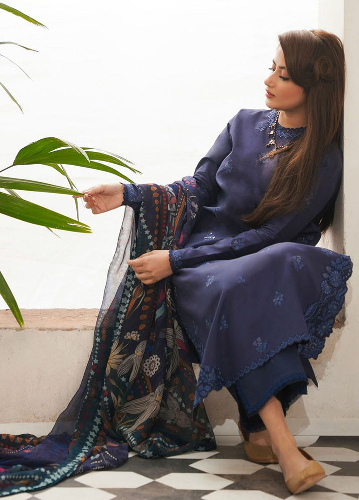 Afsanah by Seran Embroidered Lawn Suits Unstitched 3 Piece SRN24AF D-13 Mihrimah - Spring Summer Collection