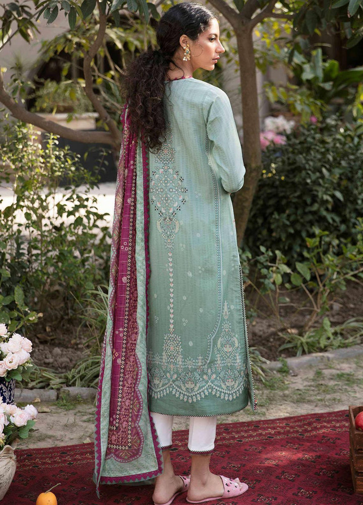 Afsanah By Seran Embroidered Lawn Suits Unstitched 3 Piece SRN23A D-12 Jabeen - Summer Collection
