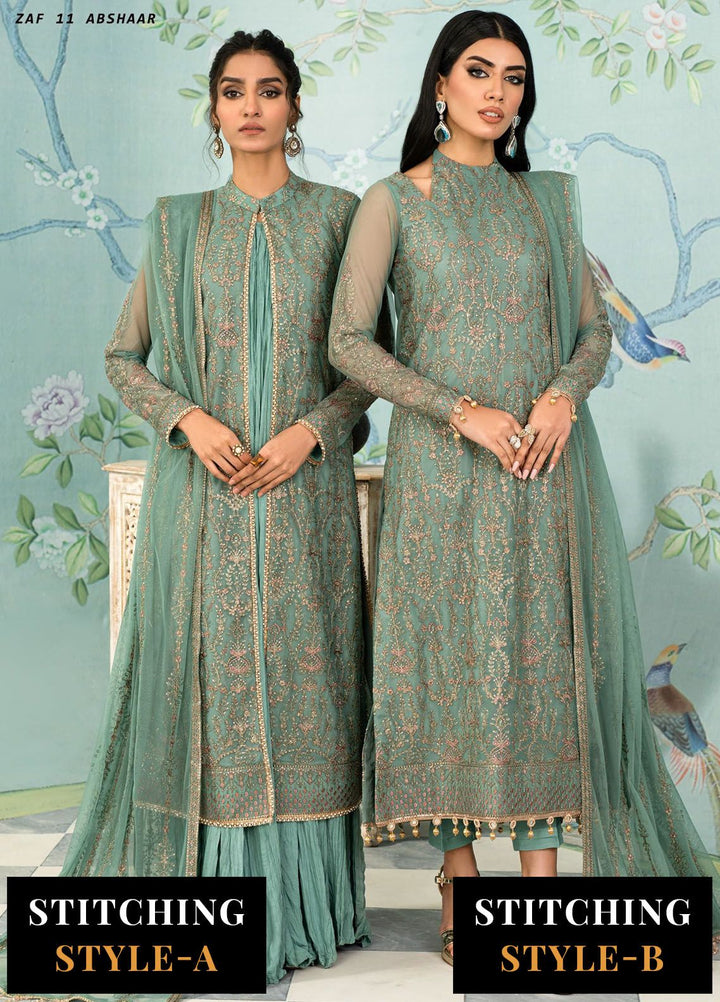Afsanah by Zarif Embroidered  Suits Unstitched 3 Piece ZF24AF ZAF 11 Abshaar - Formals Collection