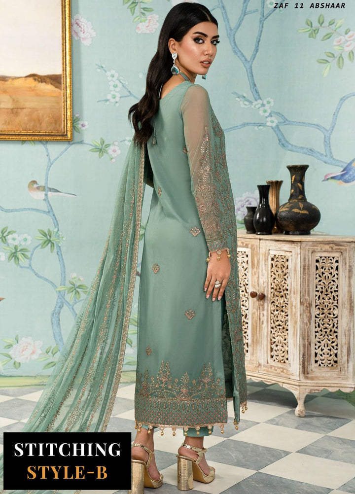 Afsanah by Zarif Embroidered  Suits Unstitched 3 Piece ZF24AF ZAF 11 Abshaar - Formals Collection