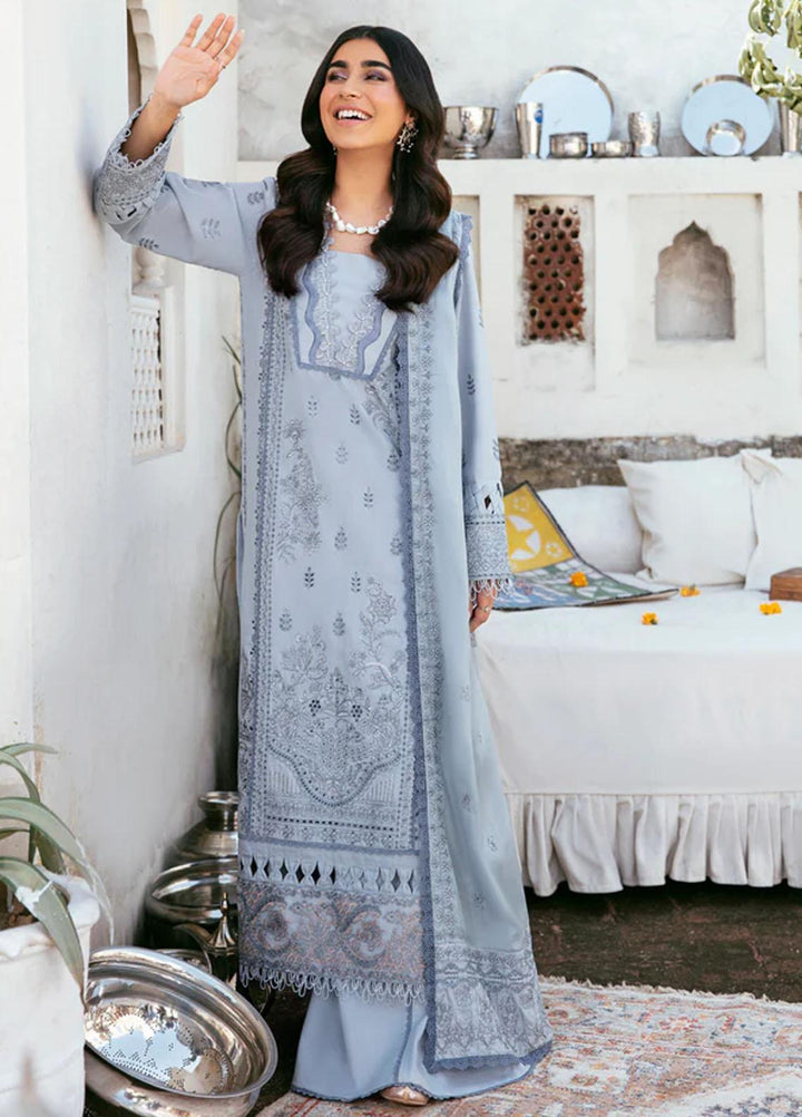 Afsanay By Florent Embroidered Khaddar Suits Unstitched 3 Piece FL23LCK FLK-1B - Winter Collection