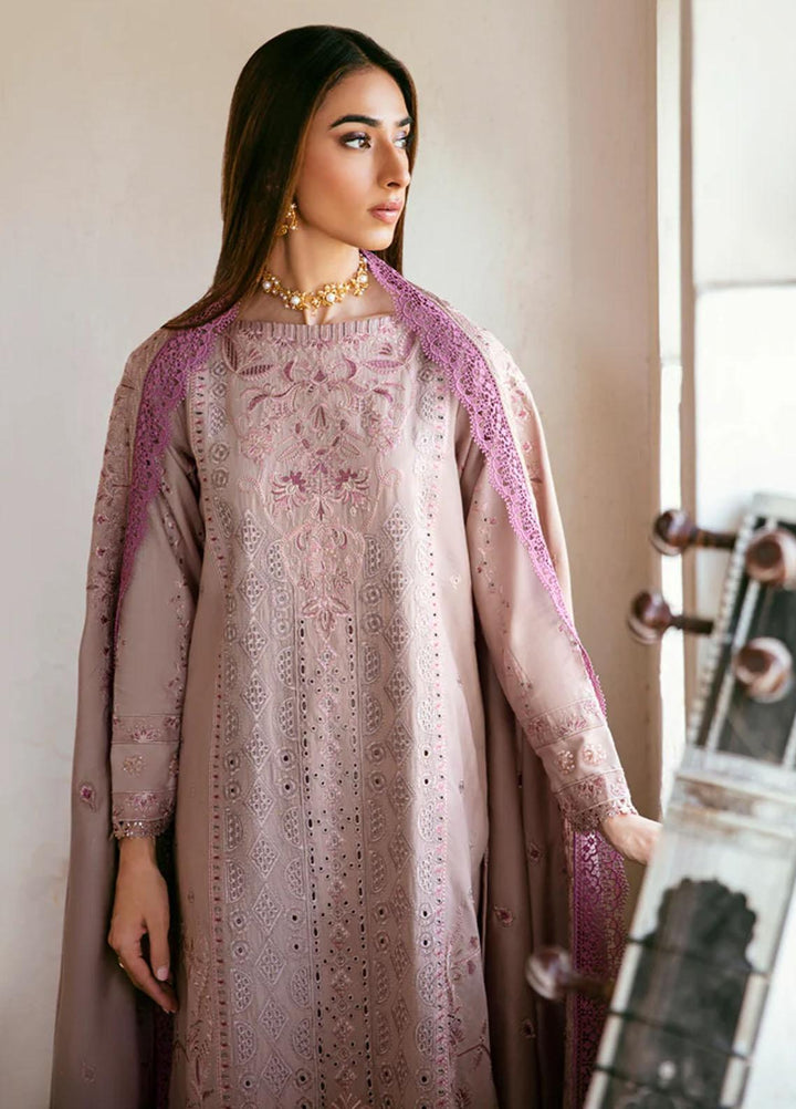 Afsanay By Florent Embroidered Khaddar Suits Unstitched 3 Piece FL23LCK FLK-4A - Winter Collection