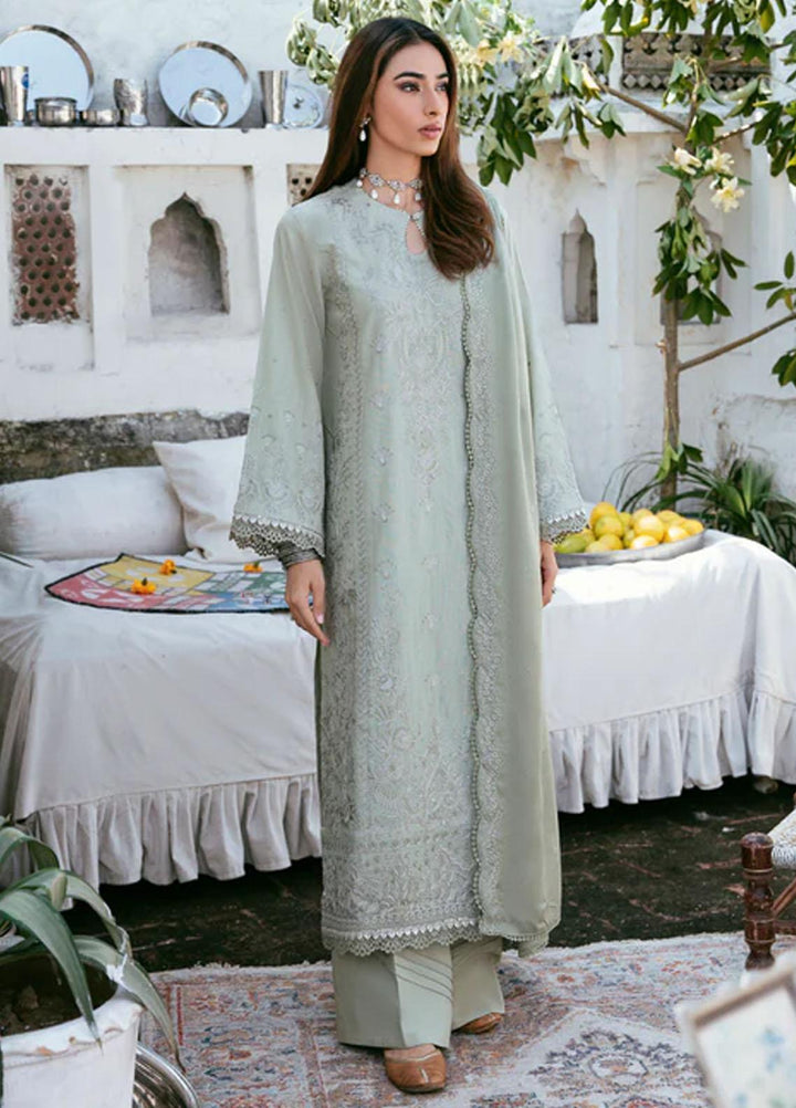 Afsanay By Florent Embroidered Khaddar Suits Unstitched 3 Piece FL23LCK FLK-5B - Winter Collection