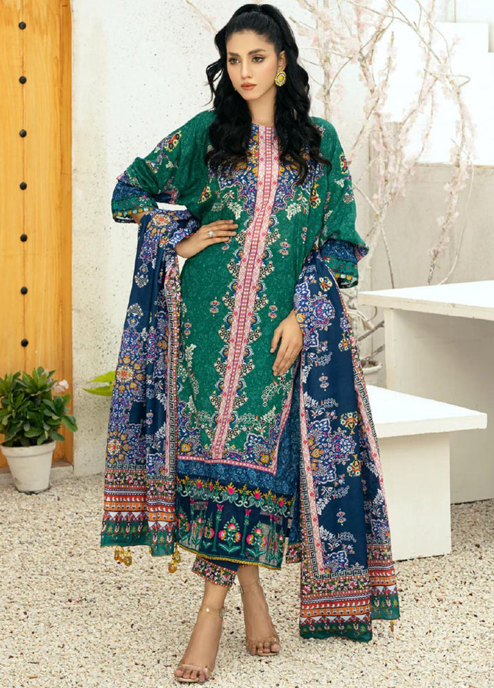 Afsaneh By AY Textile Embroidered Lawn Suits Unstitched 3 Piece AYT24A AY-016 - Spring / Summer Collection