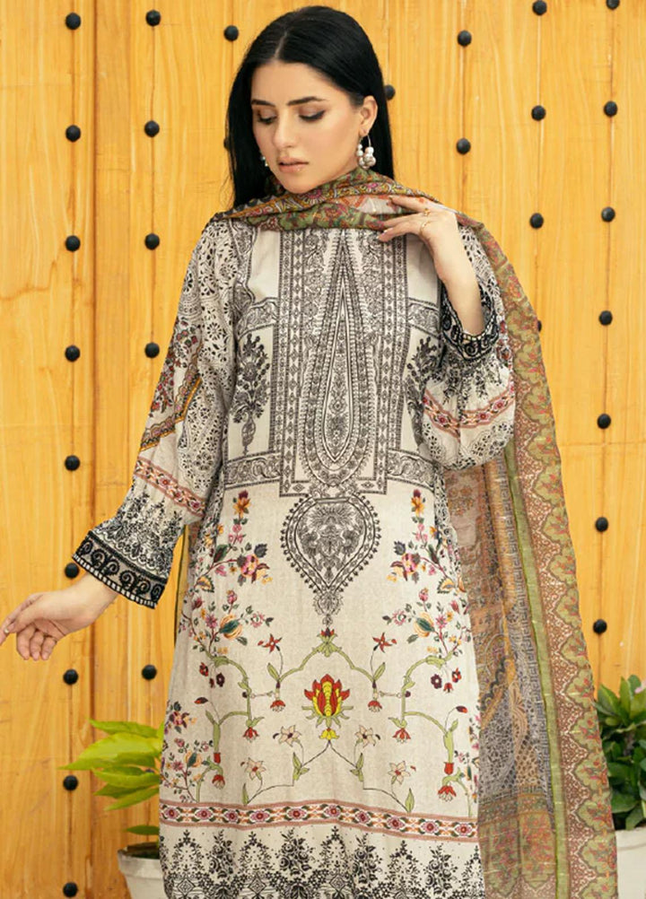 Afsaneh By AY Textile Embroidered Lawn Suits Unstitched 3 Piece AYT24A AY-017 - Spring / Summer Collection