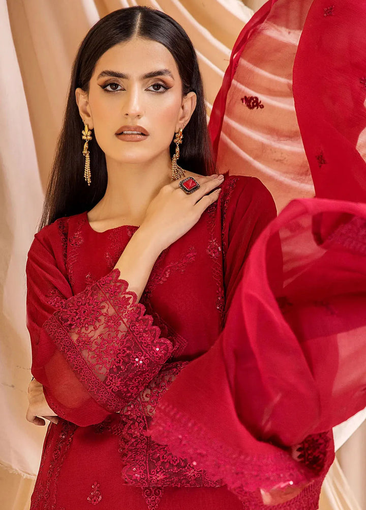 Afsaneh By Retro Pret Embroidered Chiffon 3 Piece Suit RAF02