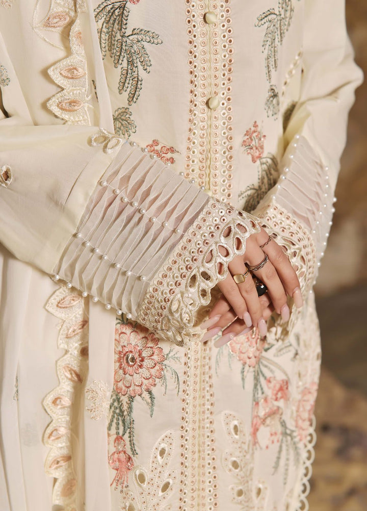 Afsoon By Humdum Embroidered Lawn Suit Unstitched 3 Piece HD24AL D-07 - Summer Collection