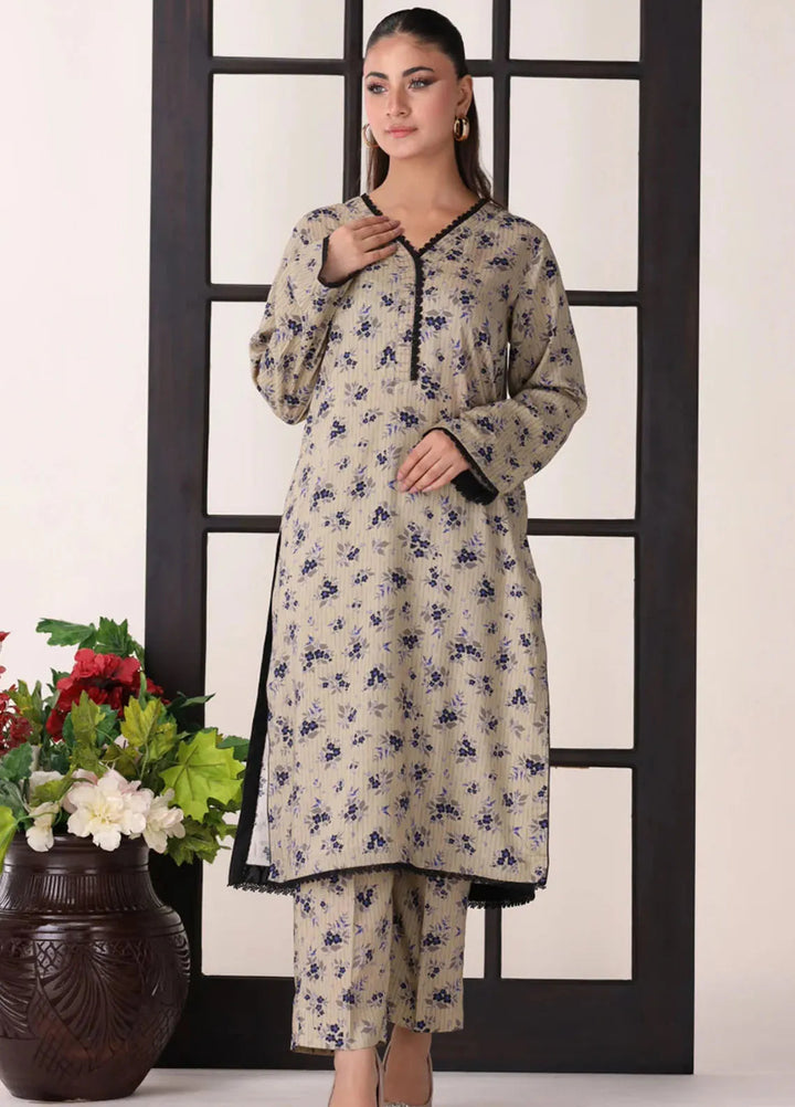 Afterglow By Meerak Printed Linen Suit Unstitched 2 Piece MRK24AG AFG-05 - Winter Collection