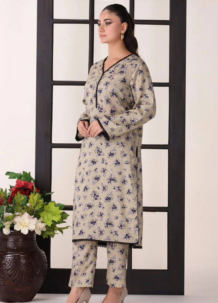 Afterglow By Meerak Printed Linen Suit Unstitched 2 Piece MRK24AG AFG-05 - Winter Collection