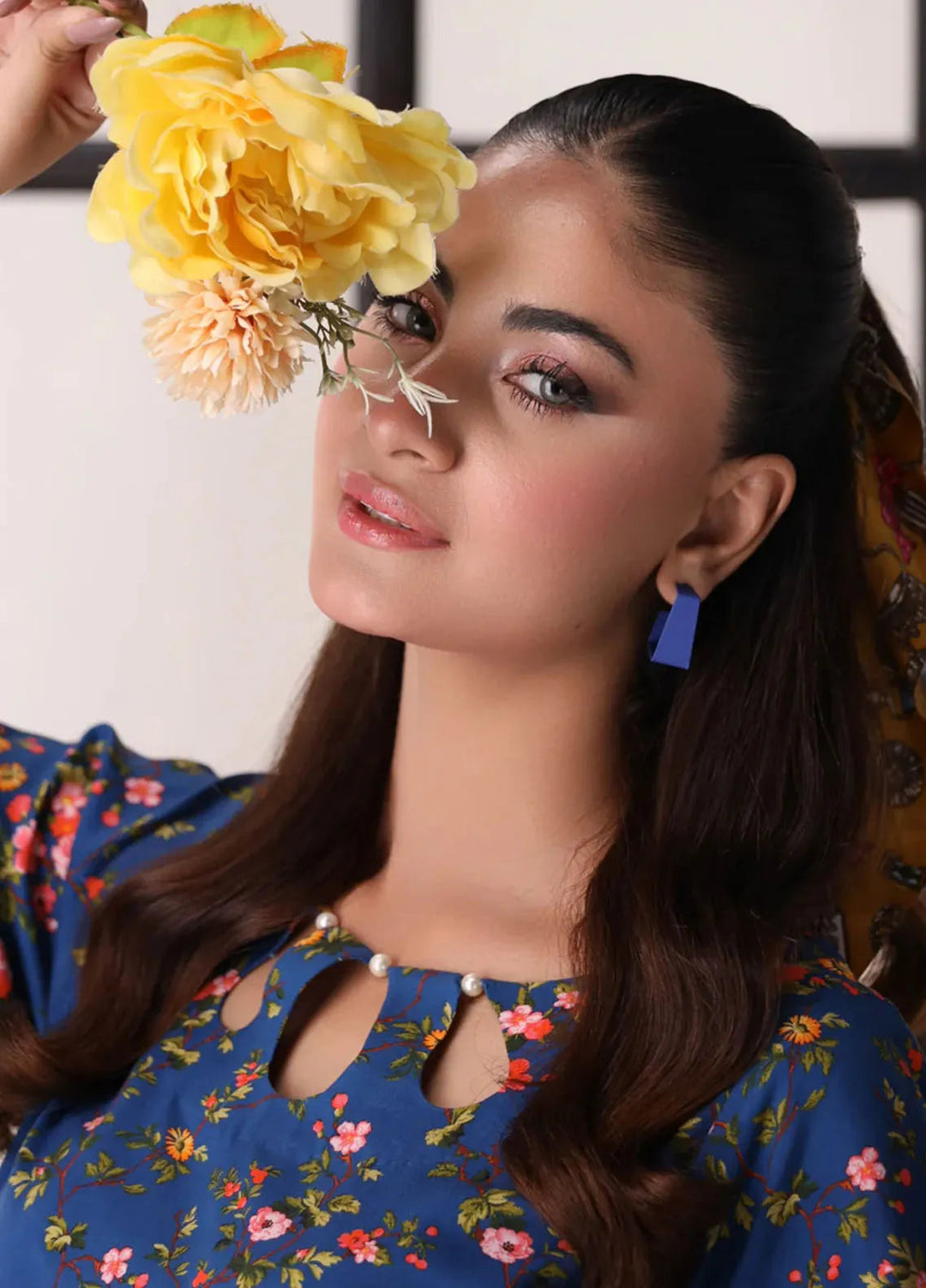 Afterglow By Meerak Printed Linen Suit Unstitched 2 Piece MRK24AG AFG-07 - Winter Collection