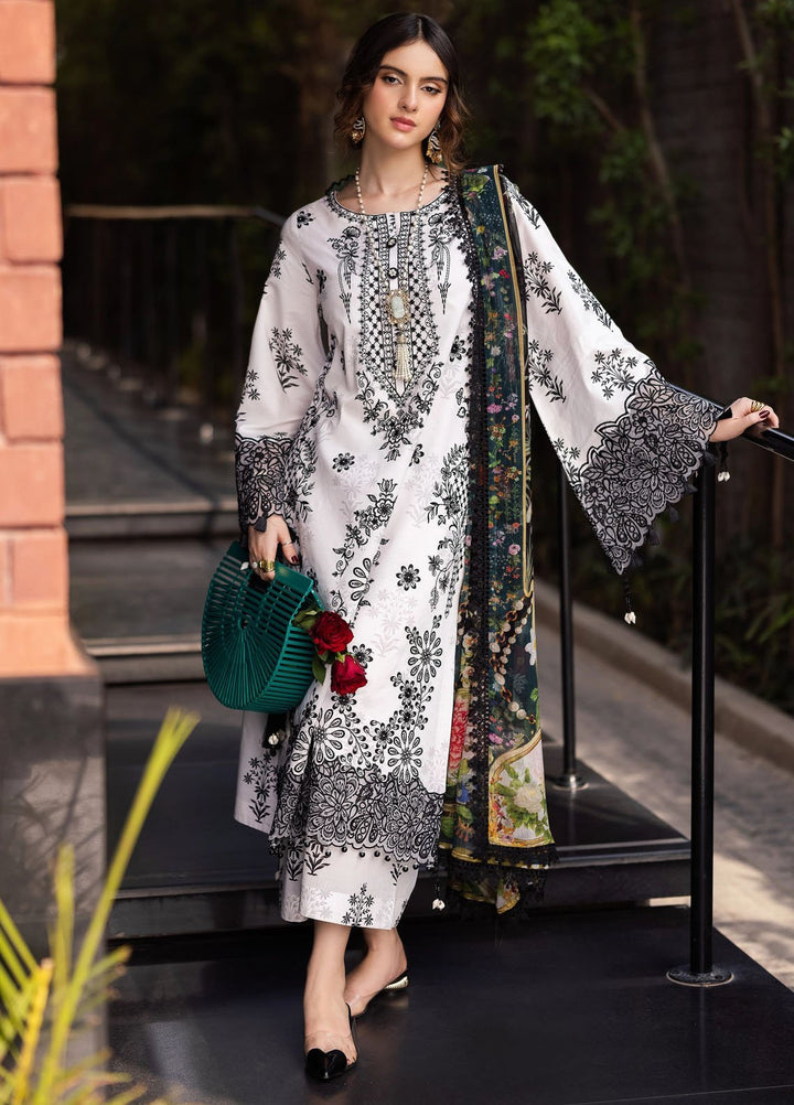 Afterhours by Mahnur Embroidered Lawn Suits Unstitched 3 Piece MN25AH D-1 Sundaze Soiree - Summer Collection