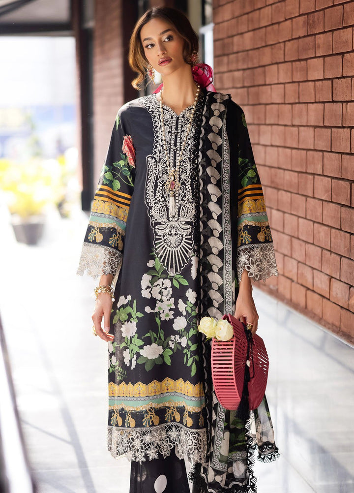 Afterhours by Mahnur Embroidered Lawn Suits Unstitched 3 Piece MN25AH D-2 Jellybean Joy - Summer Collection