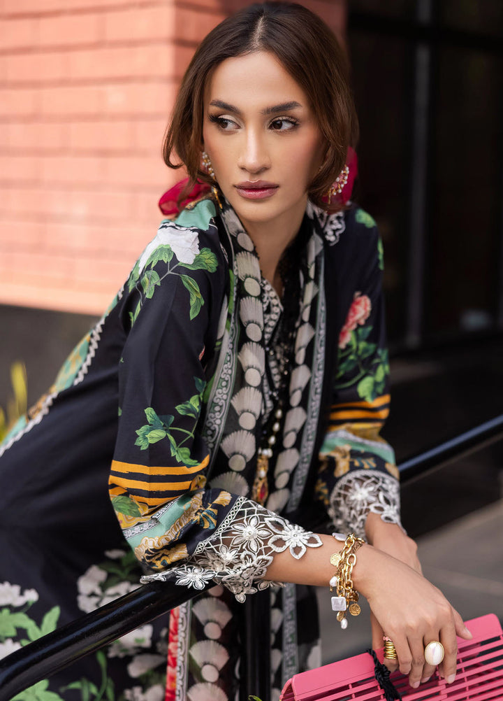 Afterhours by Mahnur Embroidered Lawn Suits Unstitched 3 Piece MN25AH D-2 Jellybean Joy - Summer Collection