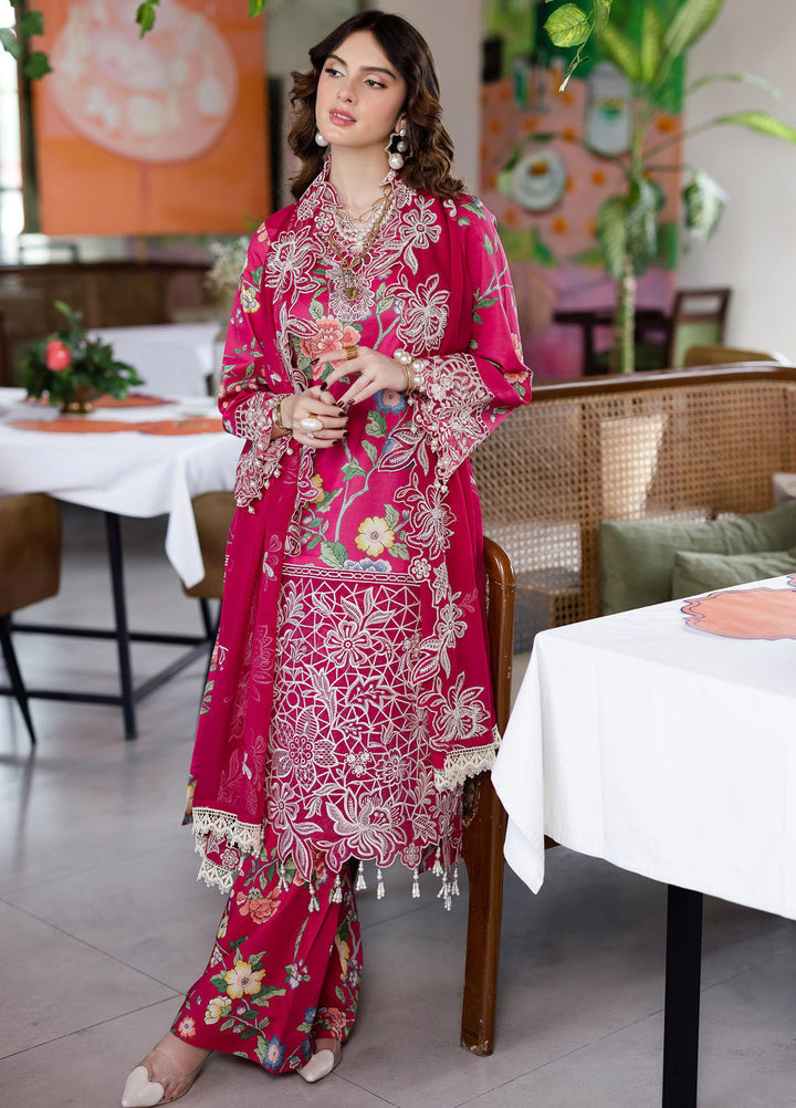 Afterhours by Mahnur Embroidered Lawn Suits Unstitched 3 Piece MN25AH D-5 Laughter Lines - Summer Collection