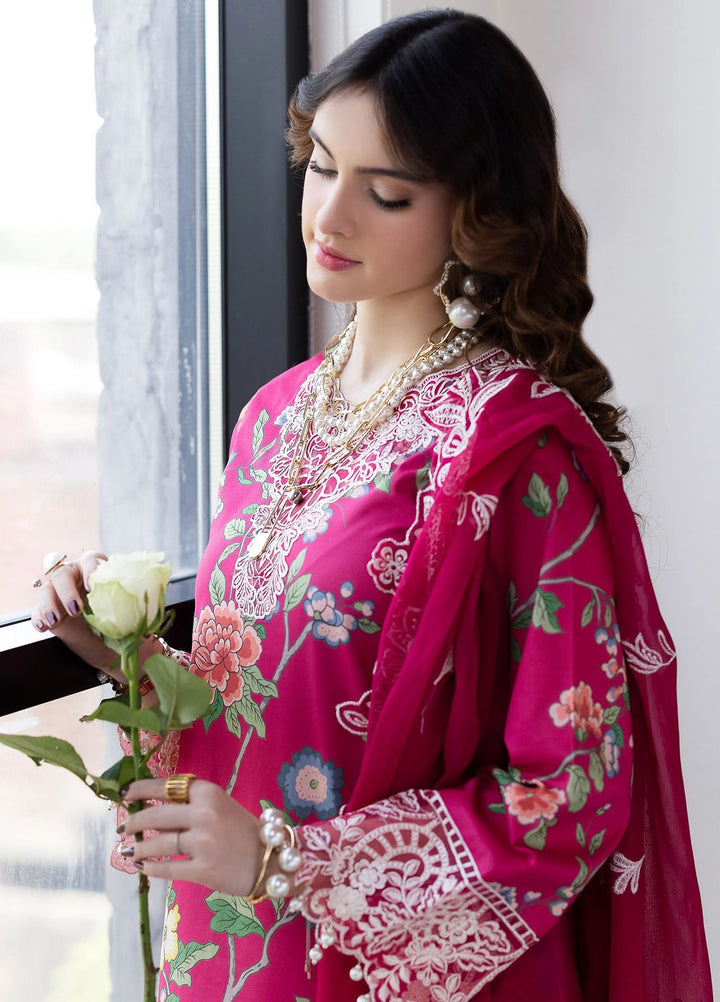 Afterhours by Mahnur Embroidered Lawn Suits Unstitched 3 Piece MN25AH D-5 Laughter Lines - Summer Collection