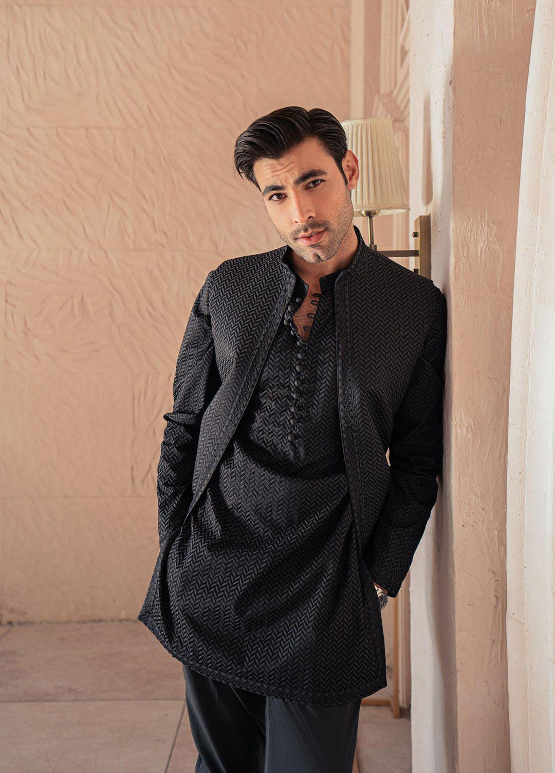 Mushq Cotton Formal Kurta for Men -  MLM22-01