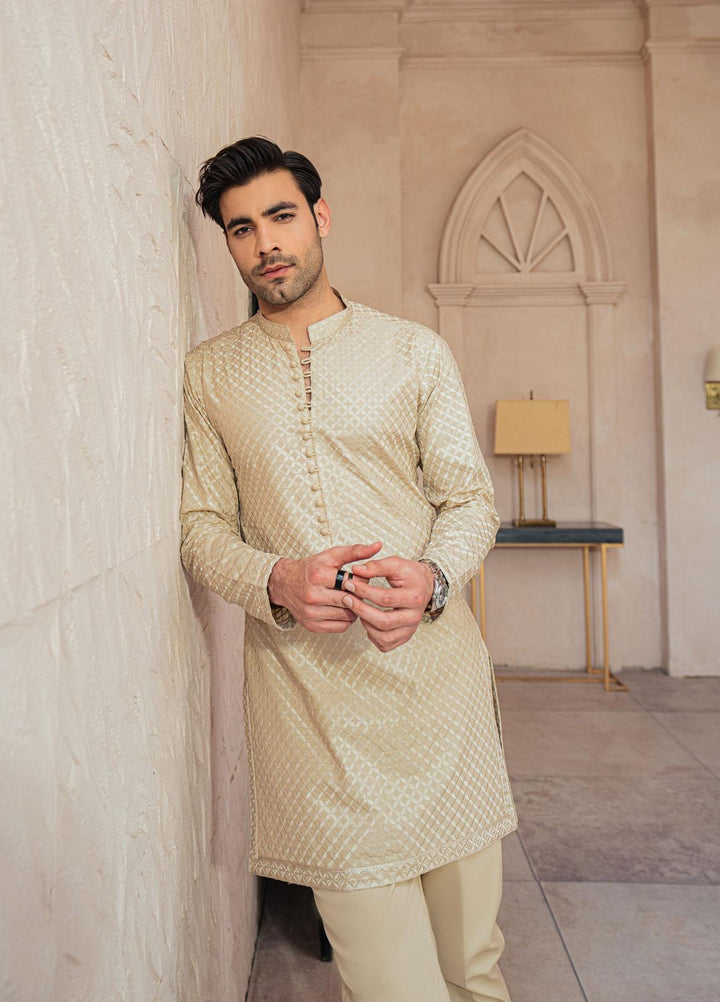 Mushq Cotton Formal Men Kurta -  MLM22-04