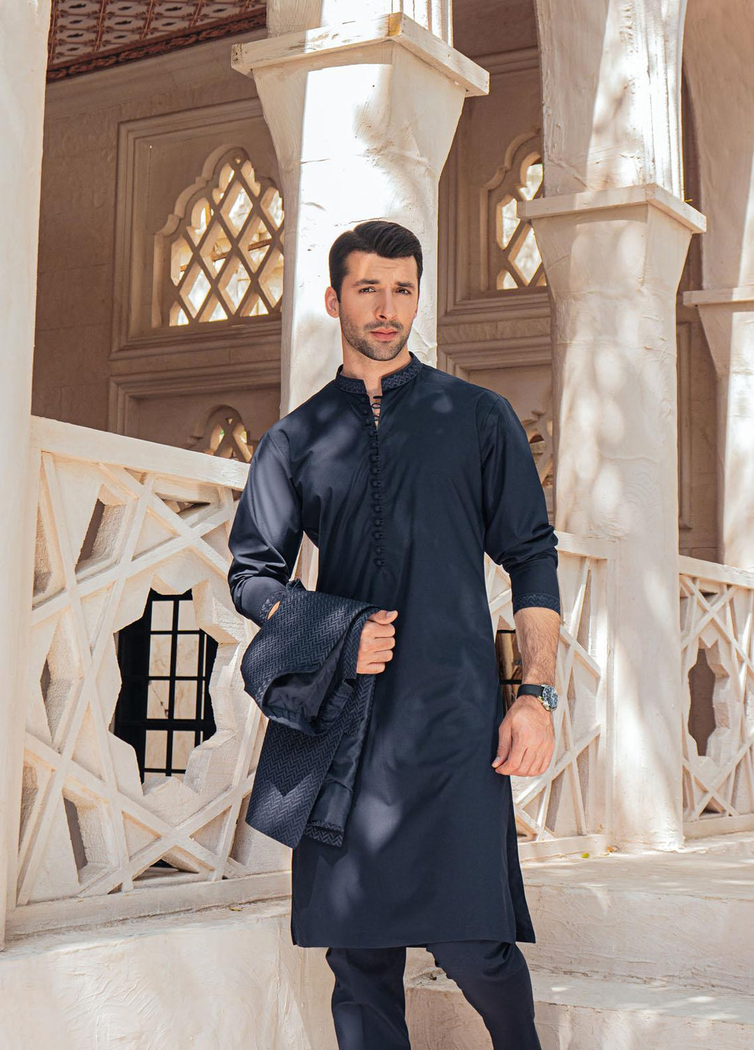 Mushq Cotton Formal Men Kurta and Pants -  MLM22-06